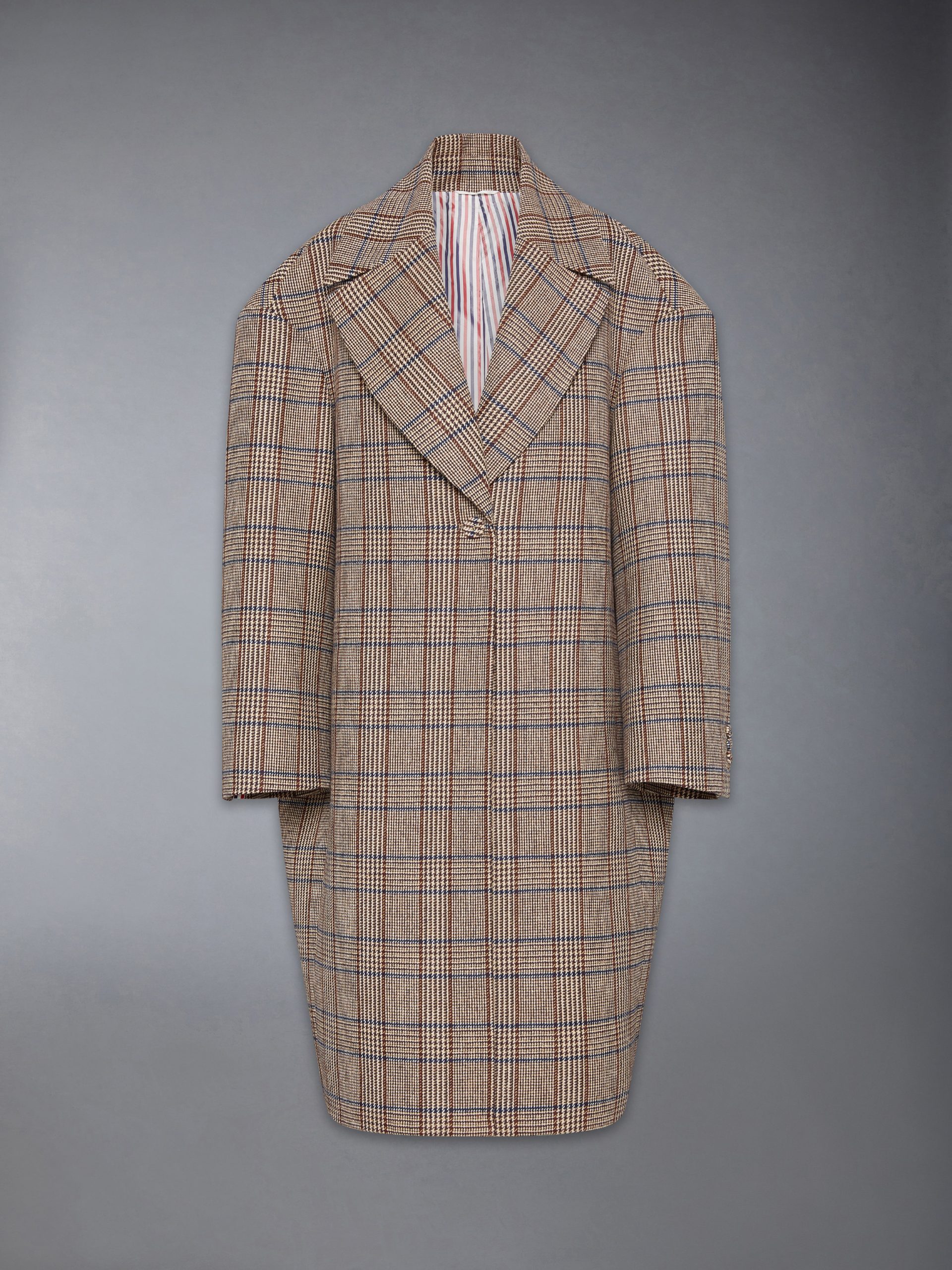 HUNTING TWEED COCOON COAT - Image 12