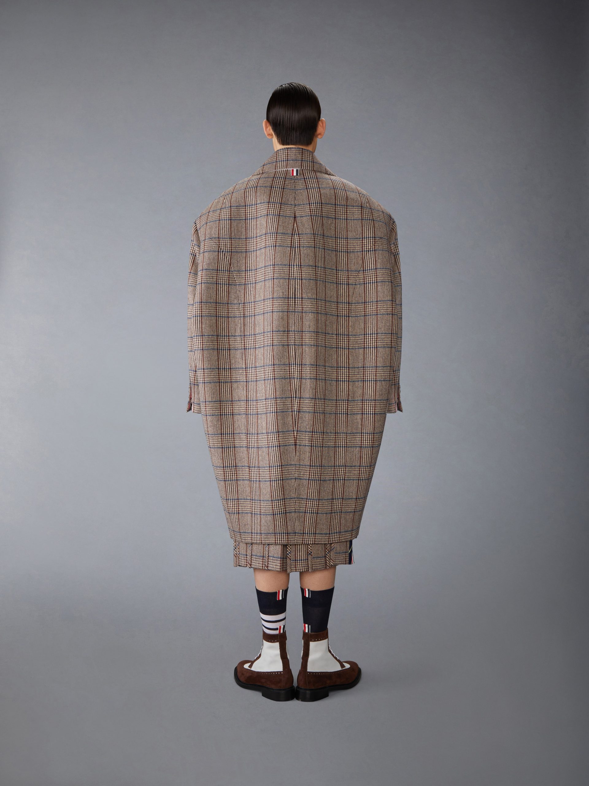 HUNTING TWEED COCOON COAT - Image 7