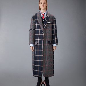 FUNMIX PRINCE OF WALES ARMBAND OVERCOAT