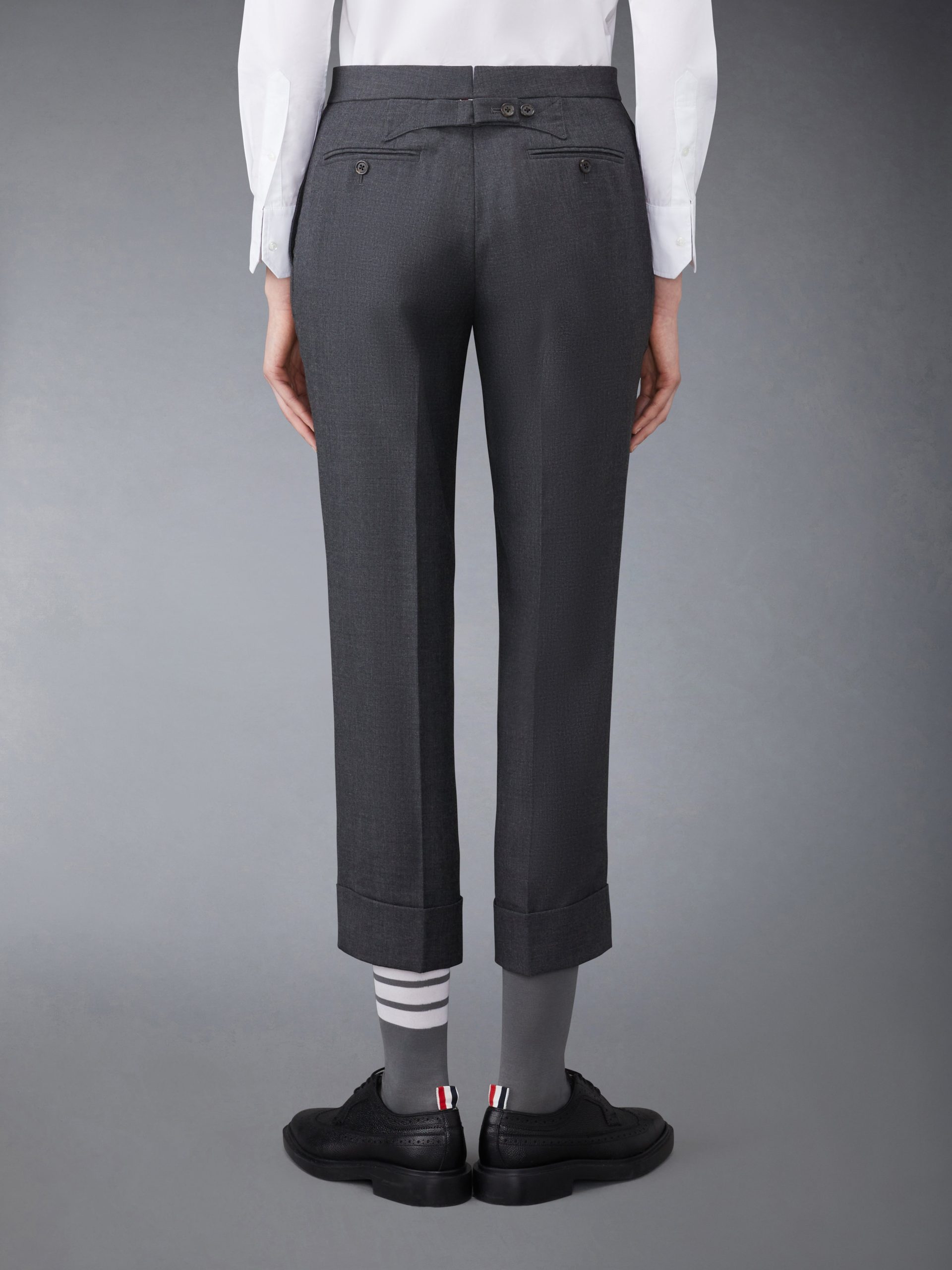 TWILL CLASSIC BACKSTRAP TROUSERS - Image 2