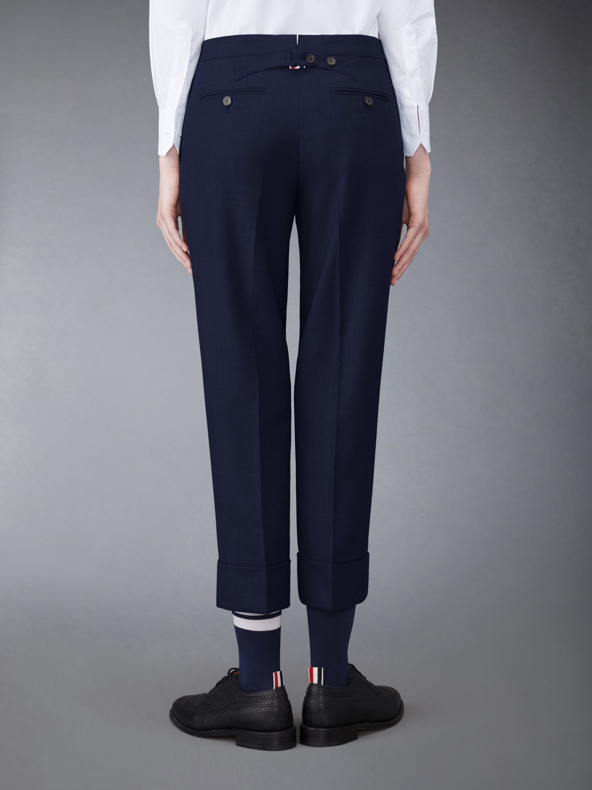 TWILL CLASSIC BACKSTRAP TROUSERS - Image 2