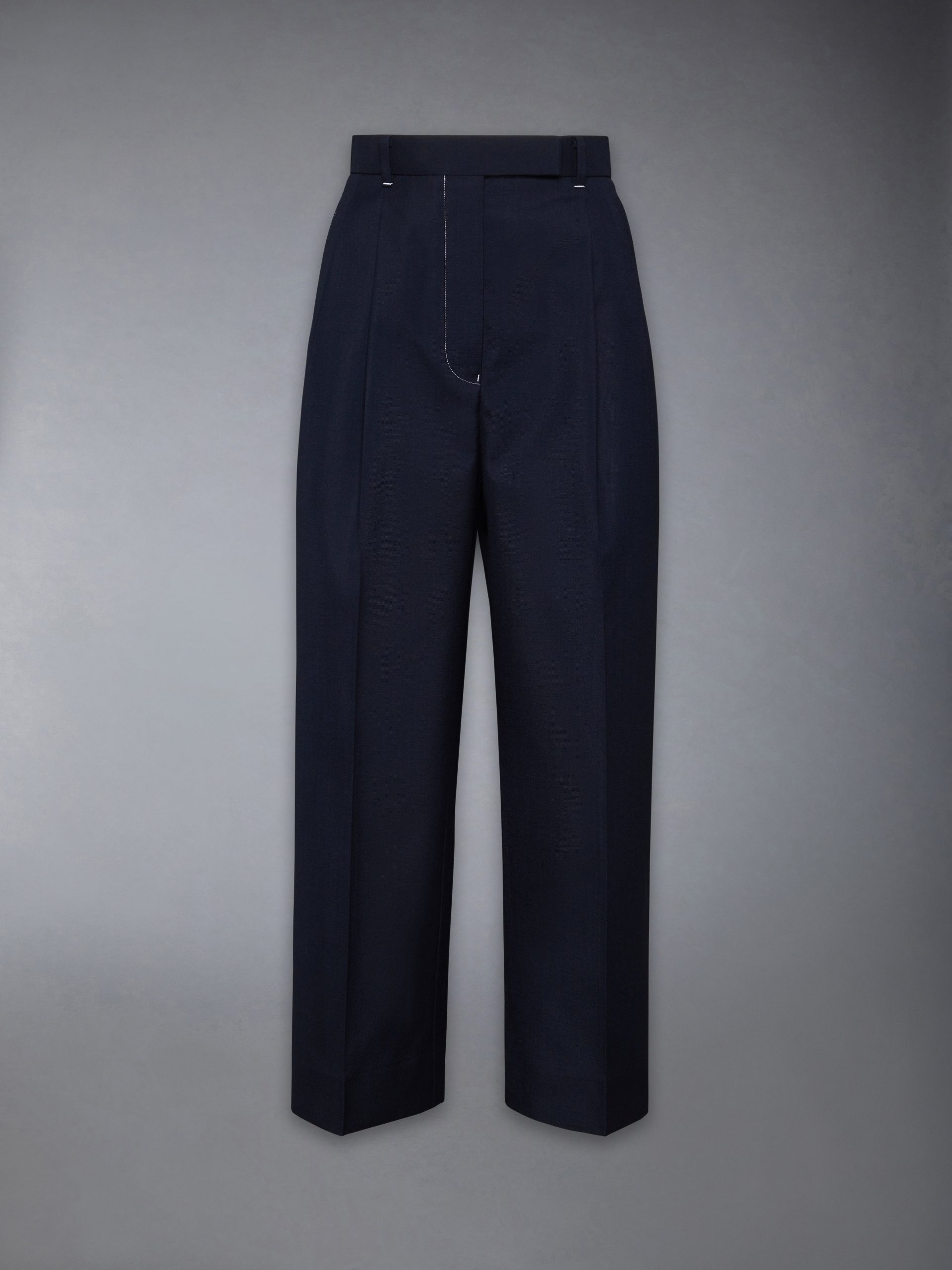 SCHOOL UNIFORM HIGH WAISTED TROUSERS - Image 5