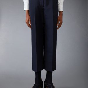 SCHOOL UNIFORM HIGH WAISTED TROUSERS
