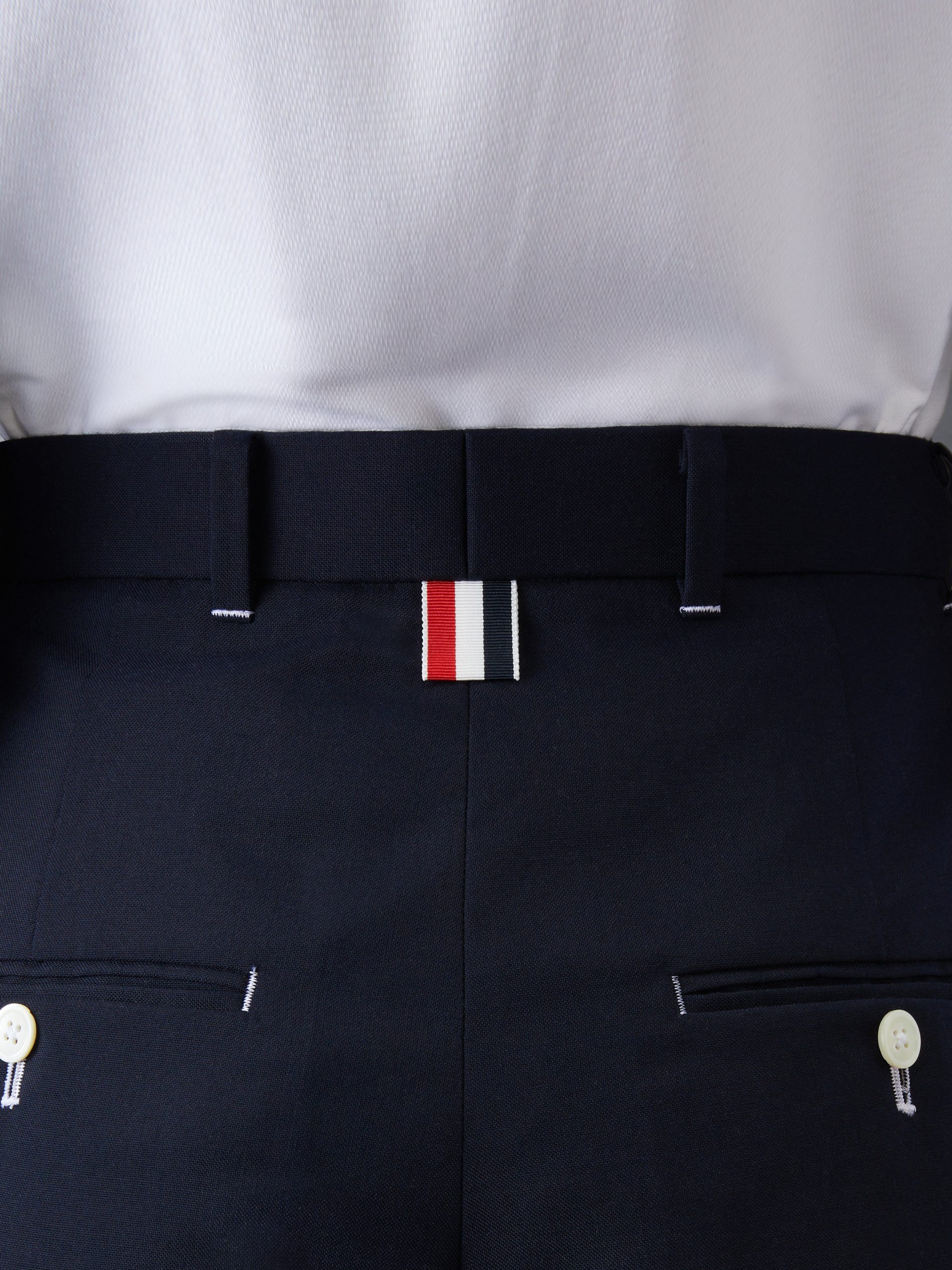 SCHOOL UNIFORM HIGH WAISTED TROUSERS - Image 4