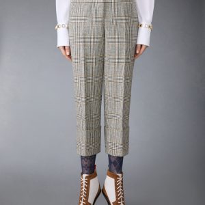 HUNTING TWEED BACKSTRAP TROUSER