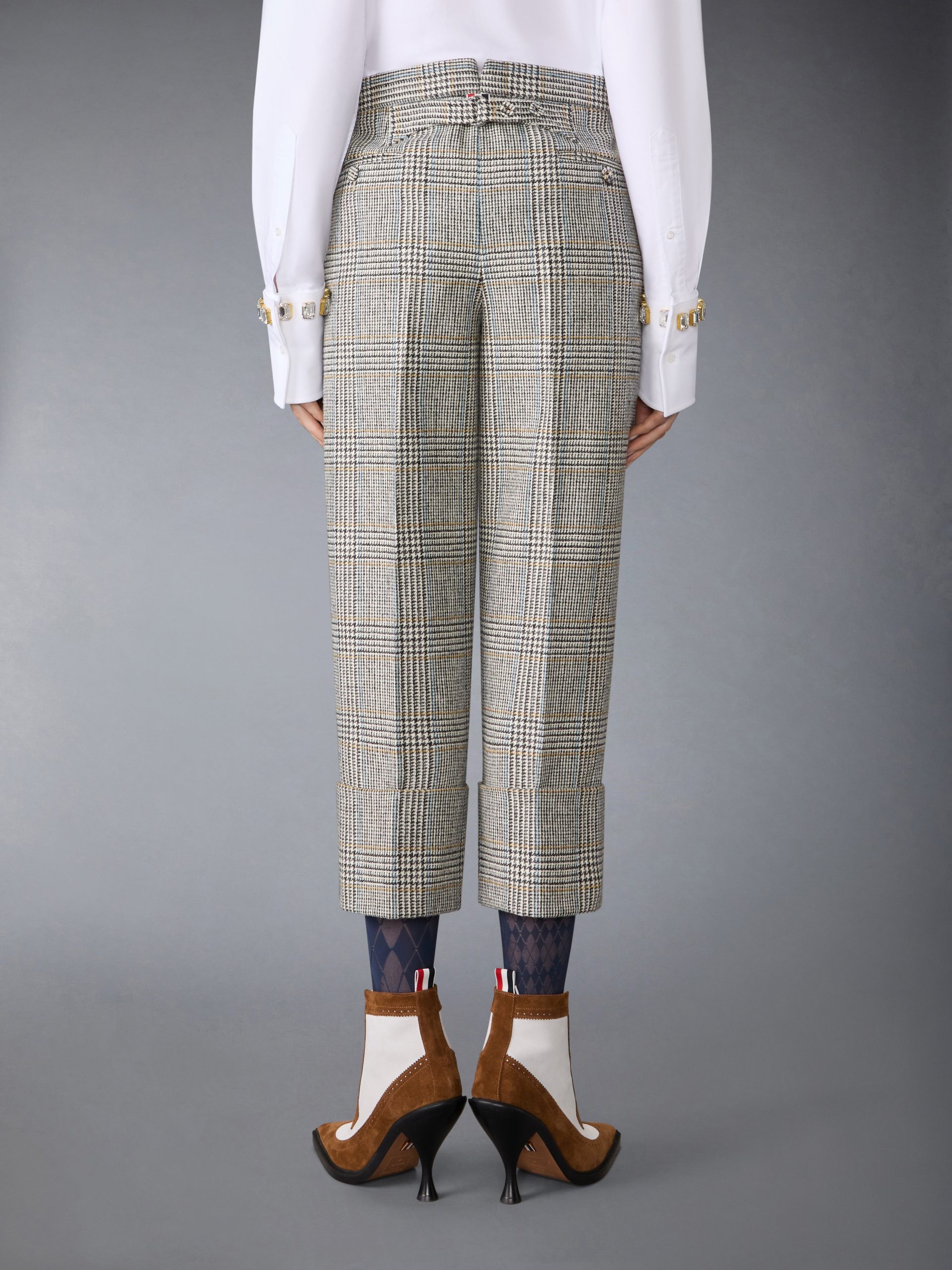 HUNTING TWEED BACKSTRAP TROUSER - Image 2