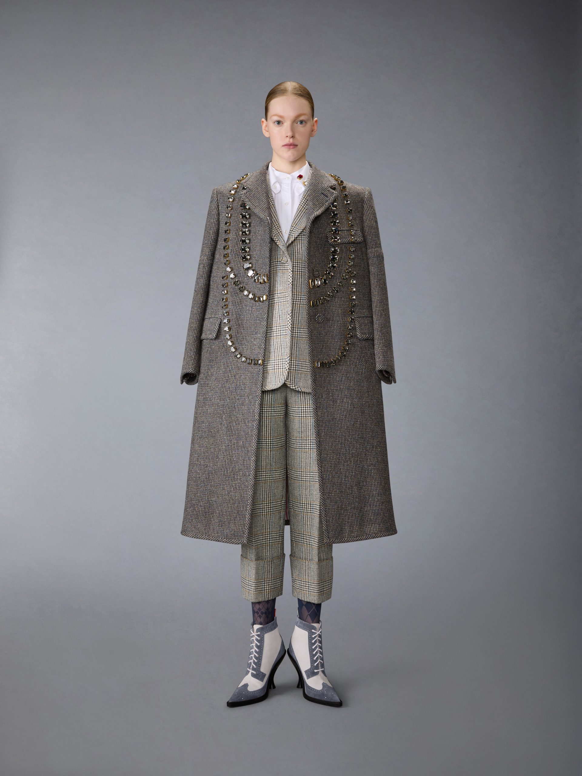 HUNTING TWEED BACKSTRAP TROUSER - Image 3