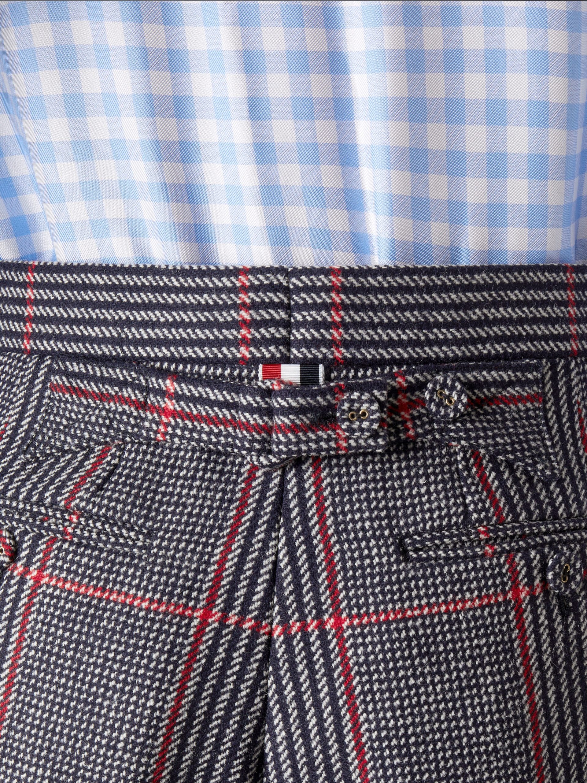 OVERSIZED CHECK HUNTING TWEED BERMUDA SHORT - Image 4