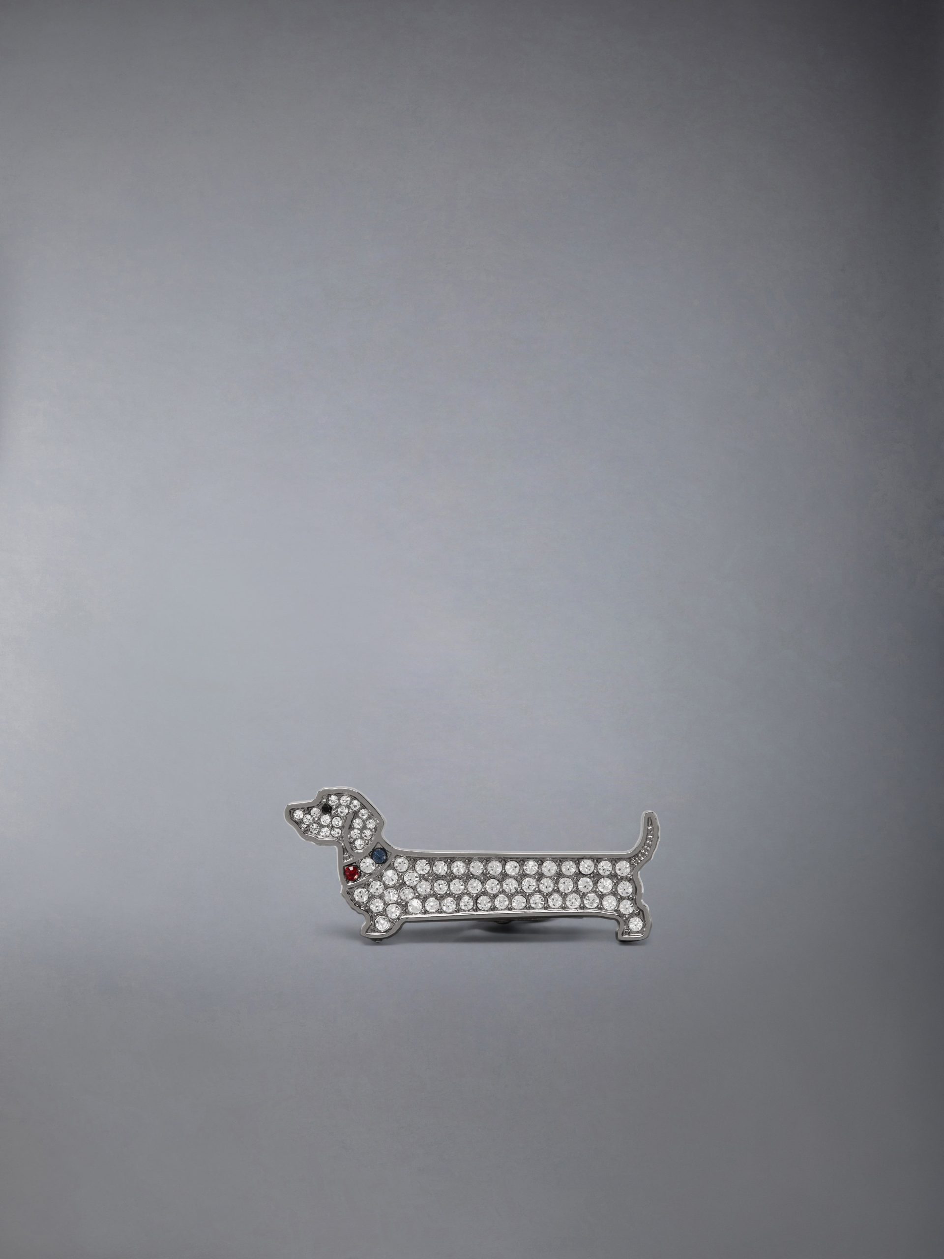 STERLING SILVER CRYSTLAL LIMOUSINE HECTOR TIE BAR