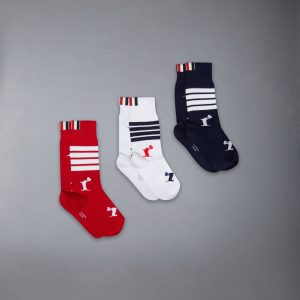 CHILDREN'S 3-PACK INTARSIA HECTOR SOCKS