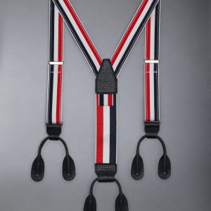 Children's 24mm Poly Grosgrain Stripe Suspender