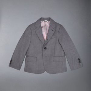 CHILDREN'S TWILL WOOL CLASSIC SPORT COAT