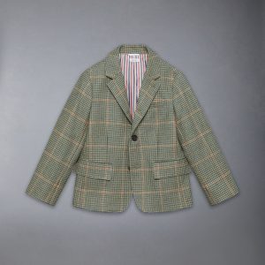 CHILDREN'S HERRINGBONE CHEVIOT TWEED SPORTCOAT