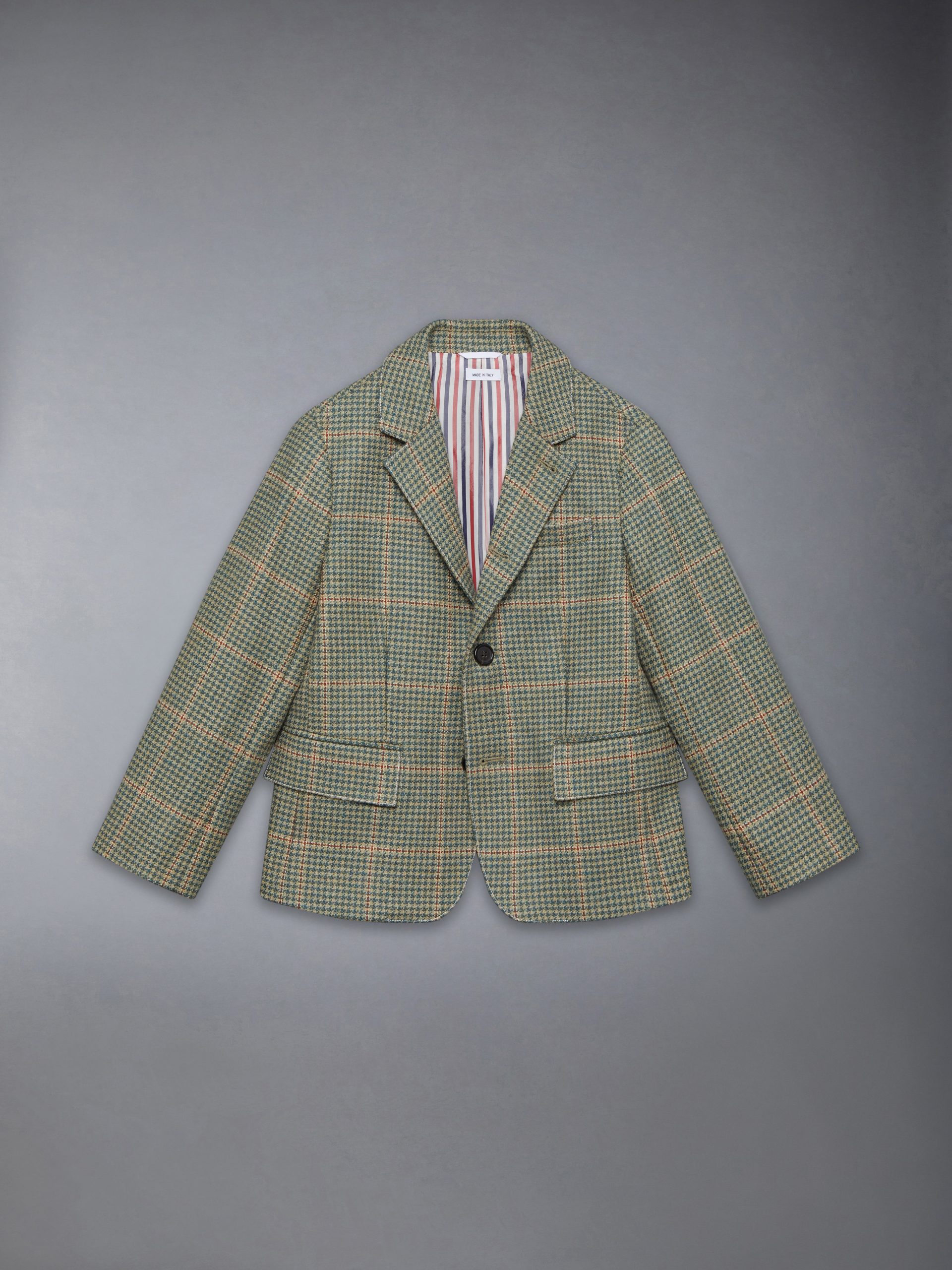 CHILDREN'S HERRINGBONE CHEVIOT TWEED SPORTCOAT