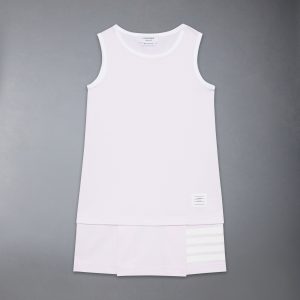 CHILDREN'S JERSEY 4-BAR RINGER TANK DRESS