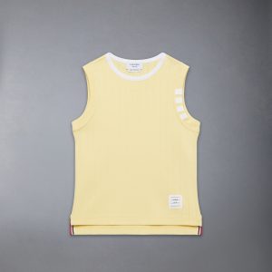 CHILDREN'S POINTELLE RINGER TANK TOP
