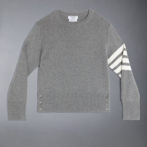 CHILDREN'S COTTON MILANO STITCH 4-BAR PULLOVER