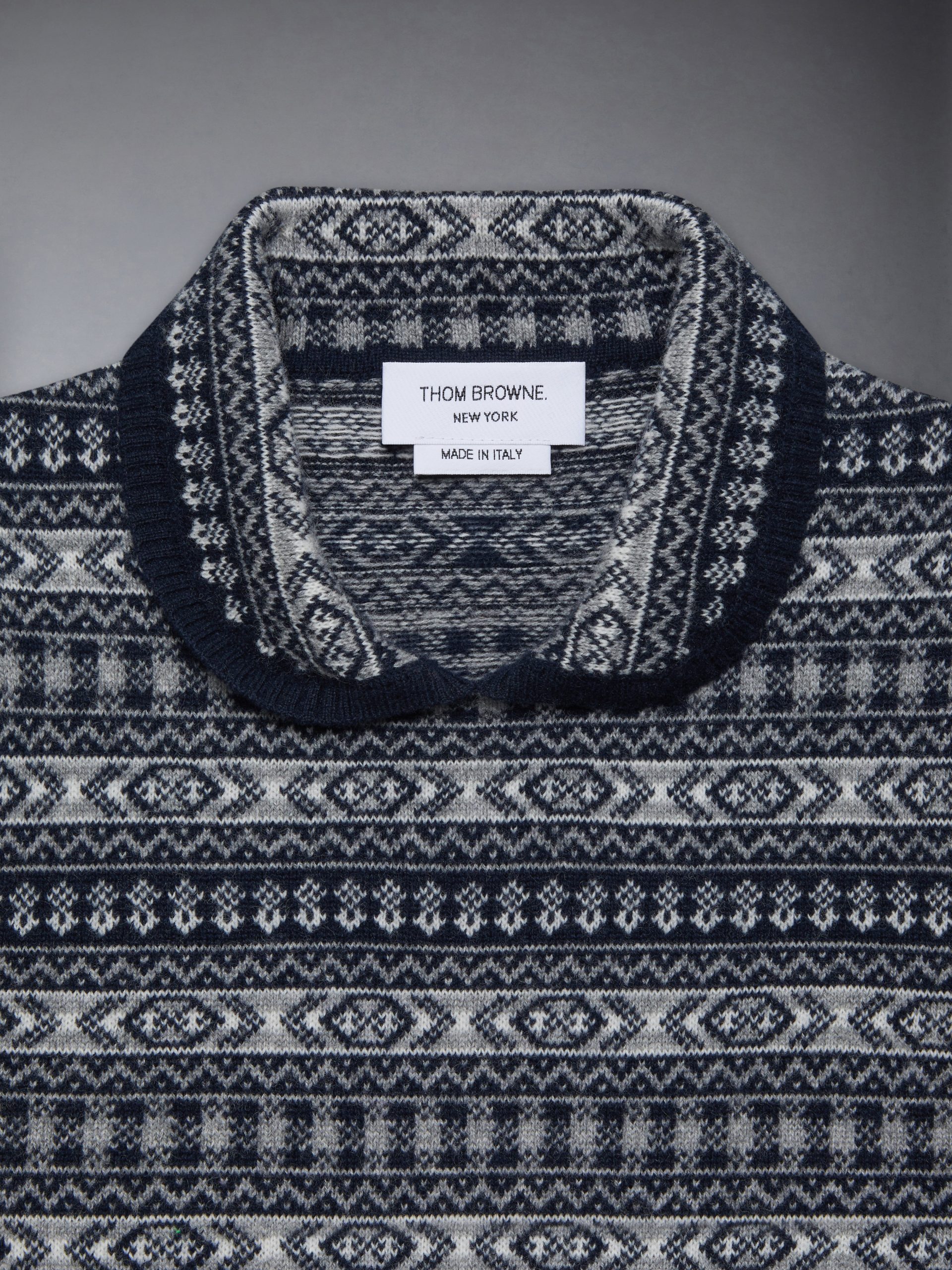 CHILDREN'S FAIR ISLE FINE MERINO PULLOVER - Image 4