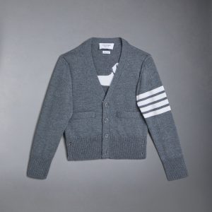 CHILDREN'S WOOL CASHMERE 4-BAR HECTOR CLASSIC CARDIGAN