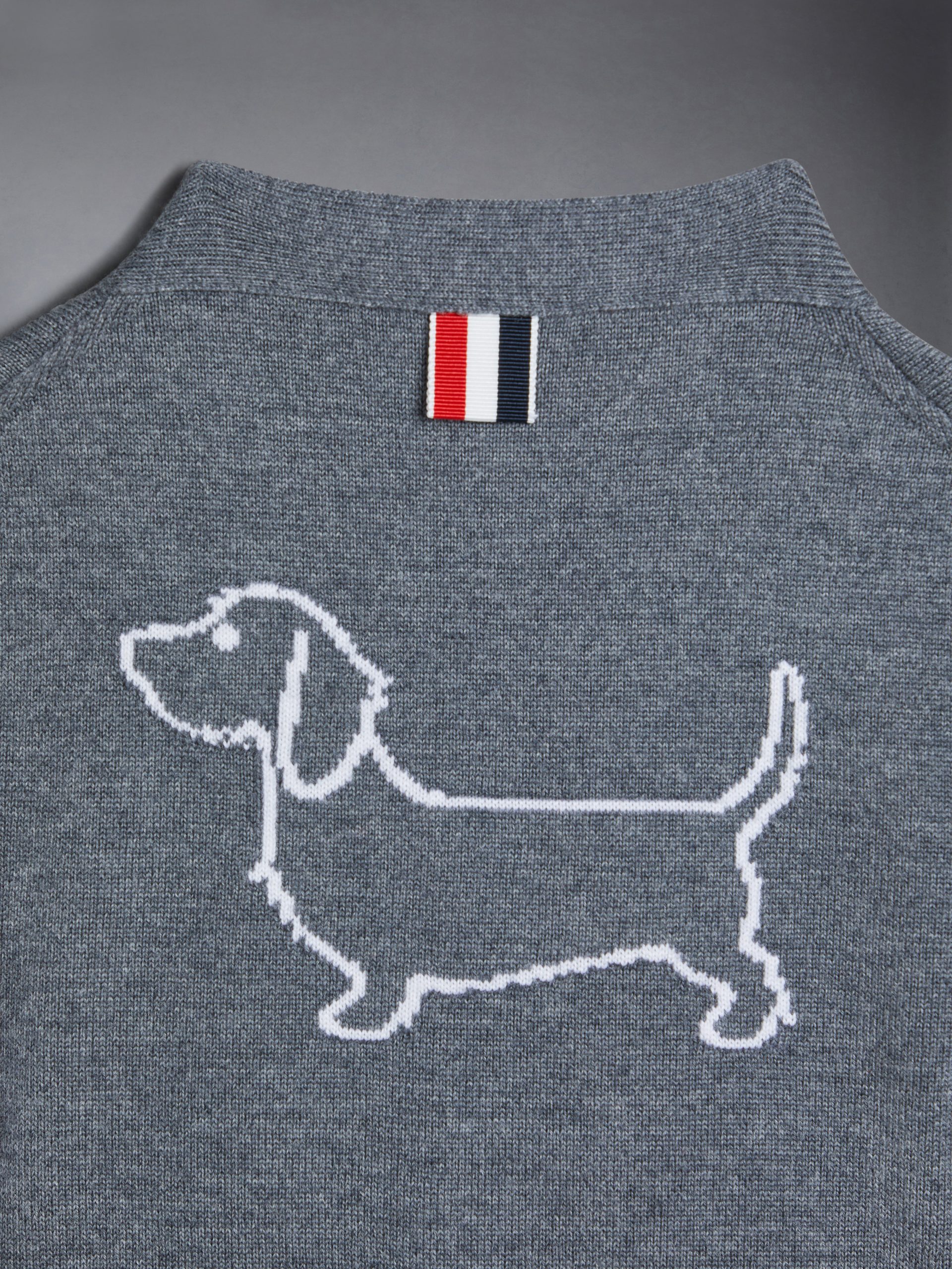 CHILDREN'S WOOL CASHMERE 4-BAR HECTOR CLASSIC CARDIGAN - Image 5