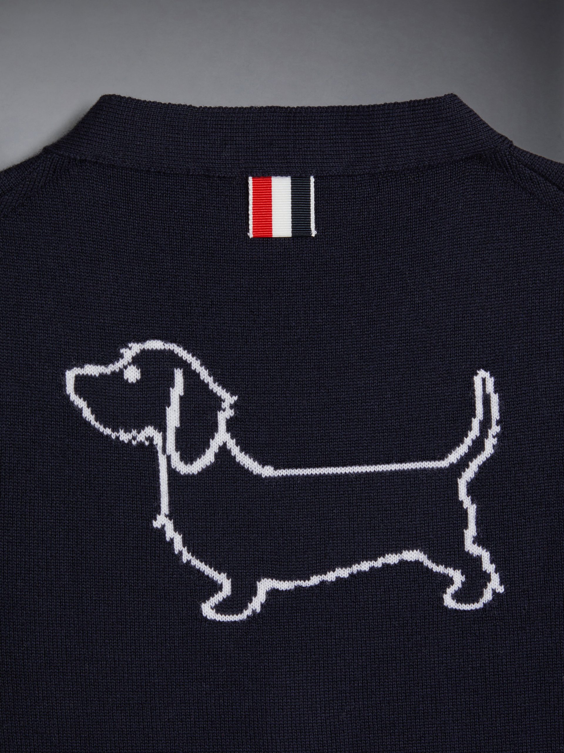 CHILDREN'S WOOL CASHMERE 4-BAR HECTOR CLASSIC CARDIGAN - Image 5