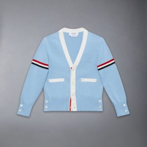 CHILDREN'S COTTON CLASSIC V NECK CARDIGAN