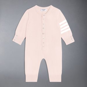 CASHMERE 4-BAR BABY ONESIE