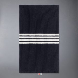 WOOL CASHMERE 4-BAR BABY BLANKET