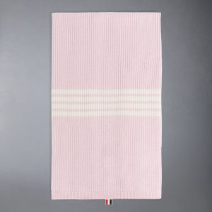 WOOL CASHMERE 4-BAR BABY BLANKET