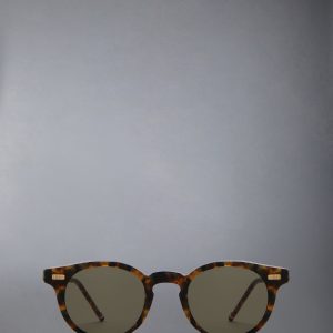 ACETATE ROUND SUNGLASSES