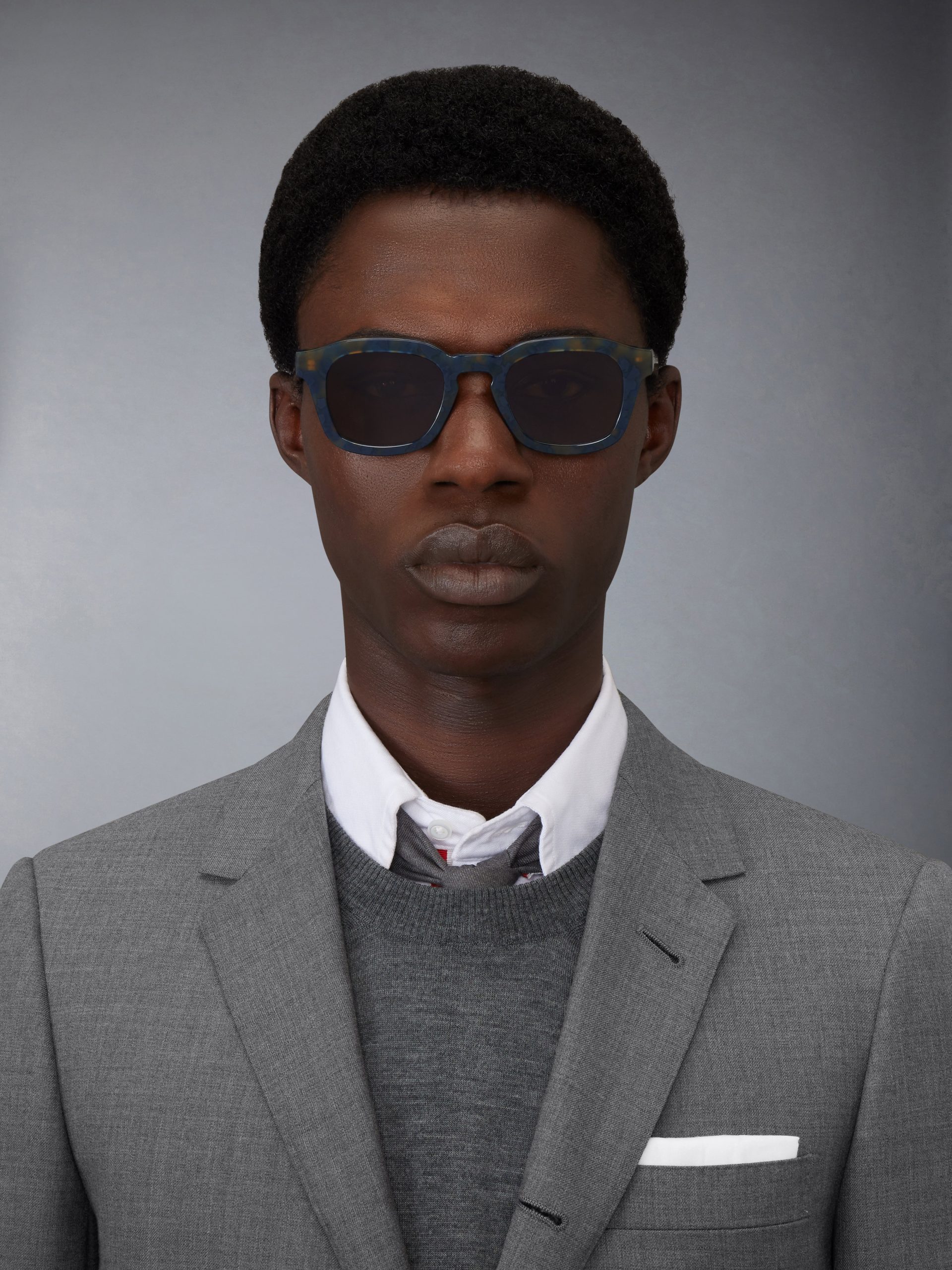 ACETATE RECTANGULAR SUNGLASSES - Image 3