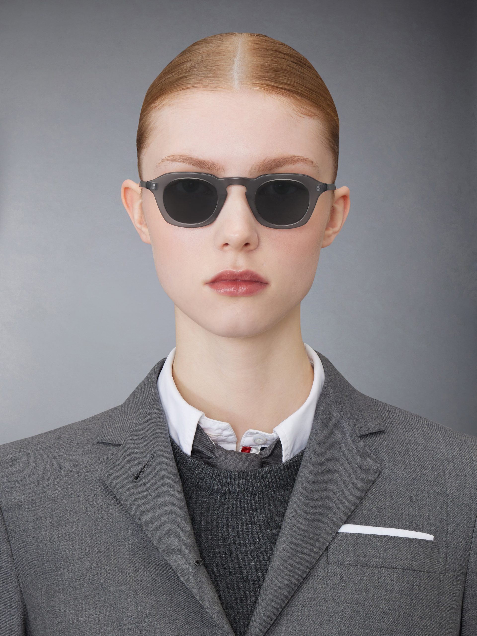 ACETATE OVAL SUNGLASSES - Image 2
