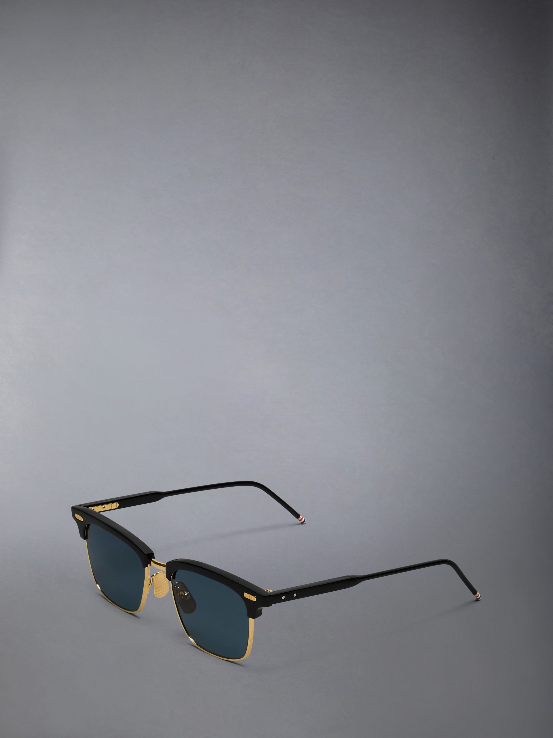ACETATE AND TITANIUM RECTANGULAR SUNGLASSES - Image 2