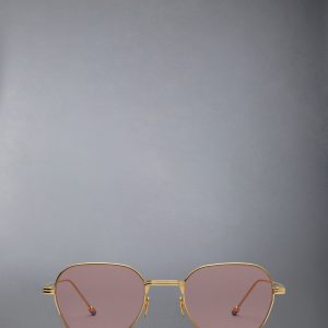 TITANIUM RECTANGULAR SUNGLASSES