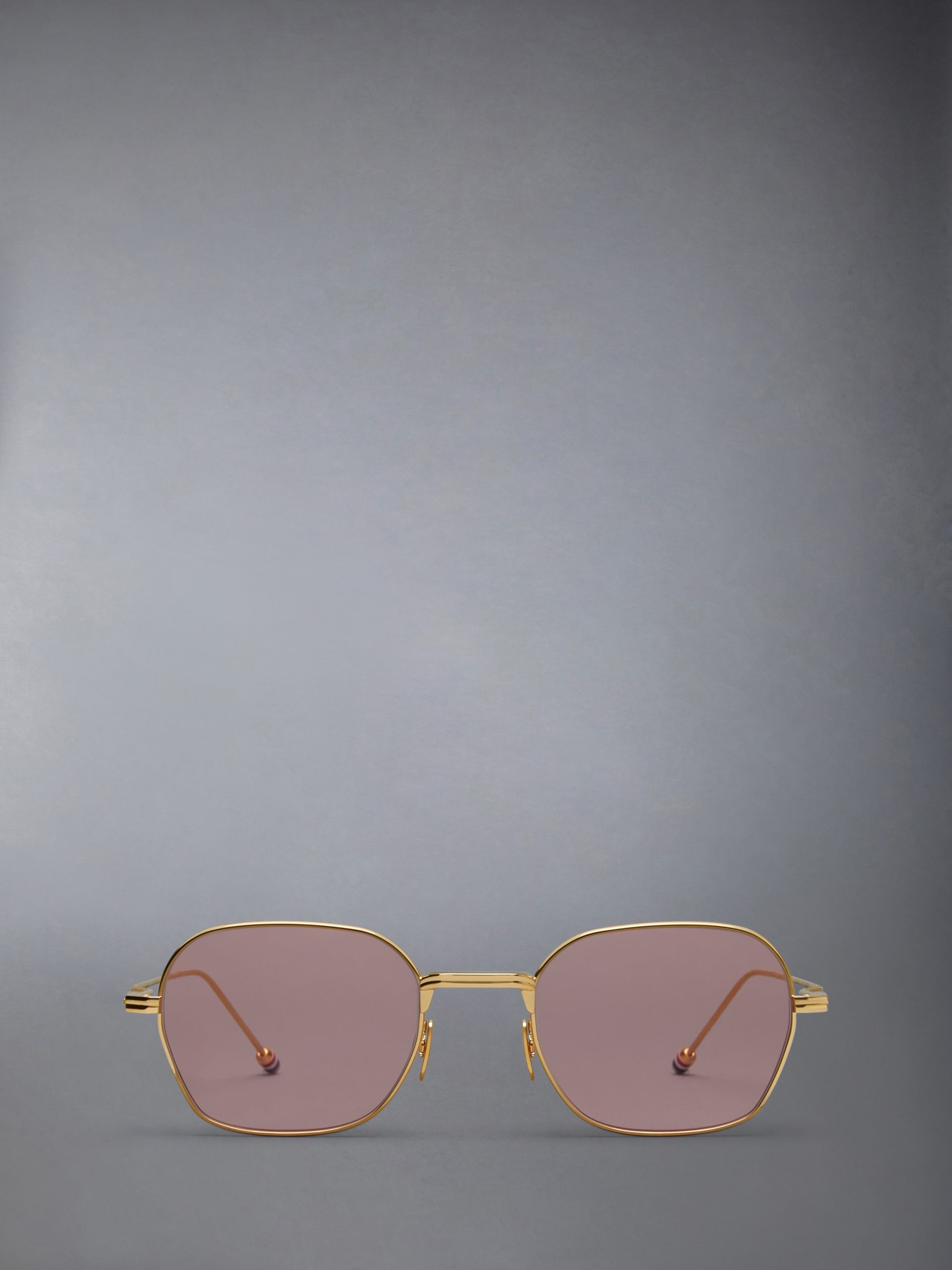 TITANIUM RECTANGULAR SUNGLASSES