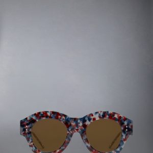 ACETATE ROUND SUNGLASSES