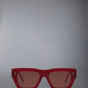 ACETATE RECTANGULAR SUNGLASSES