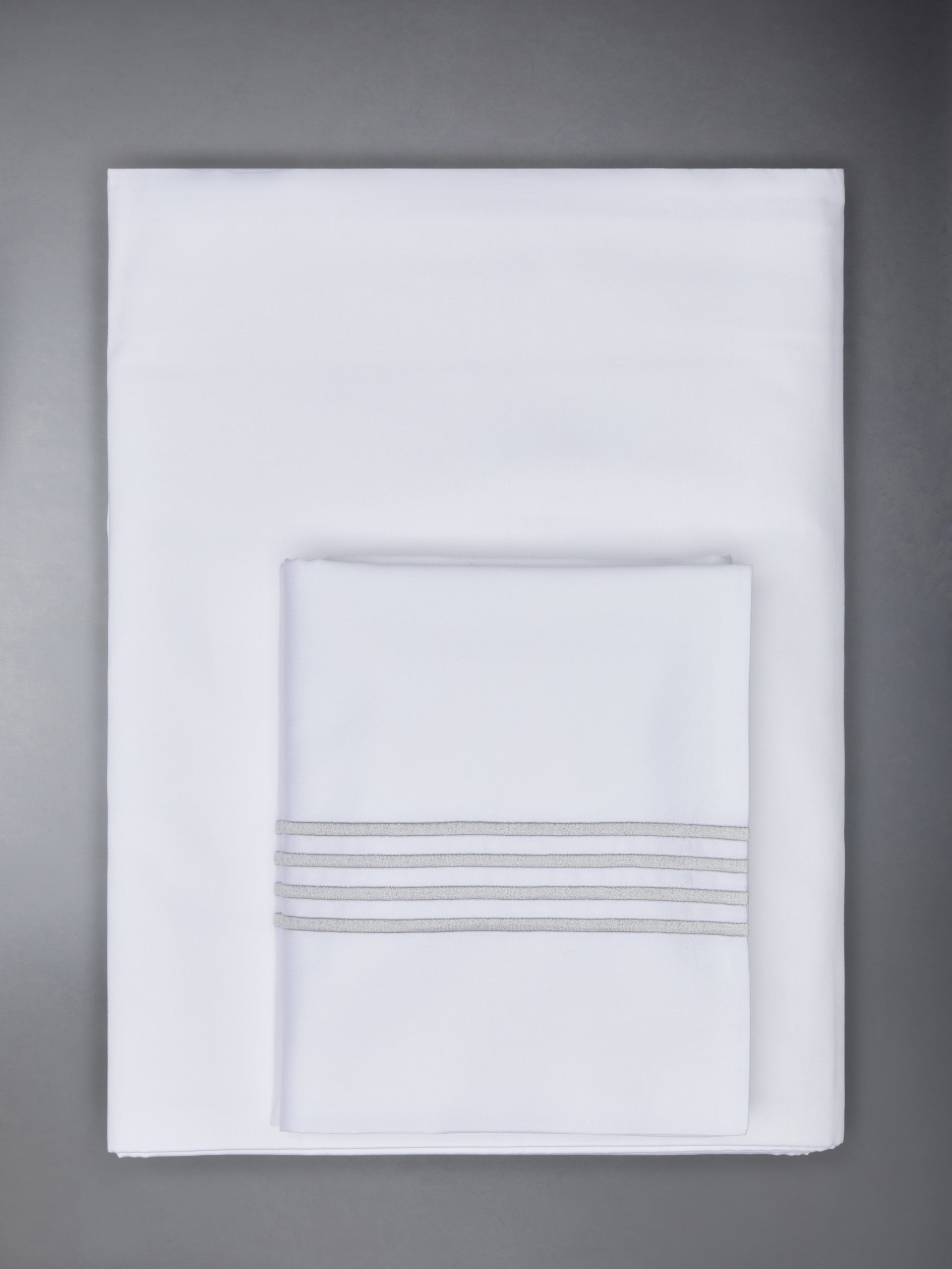 COTTON SATEEN 4-BAR FRETTE DUVET SET (QUEEN-US/CAD) - Image 4